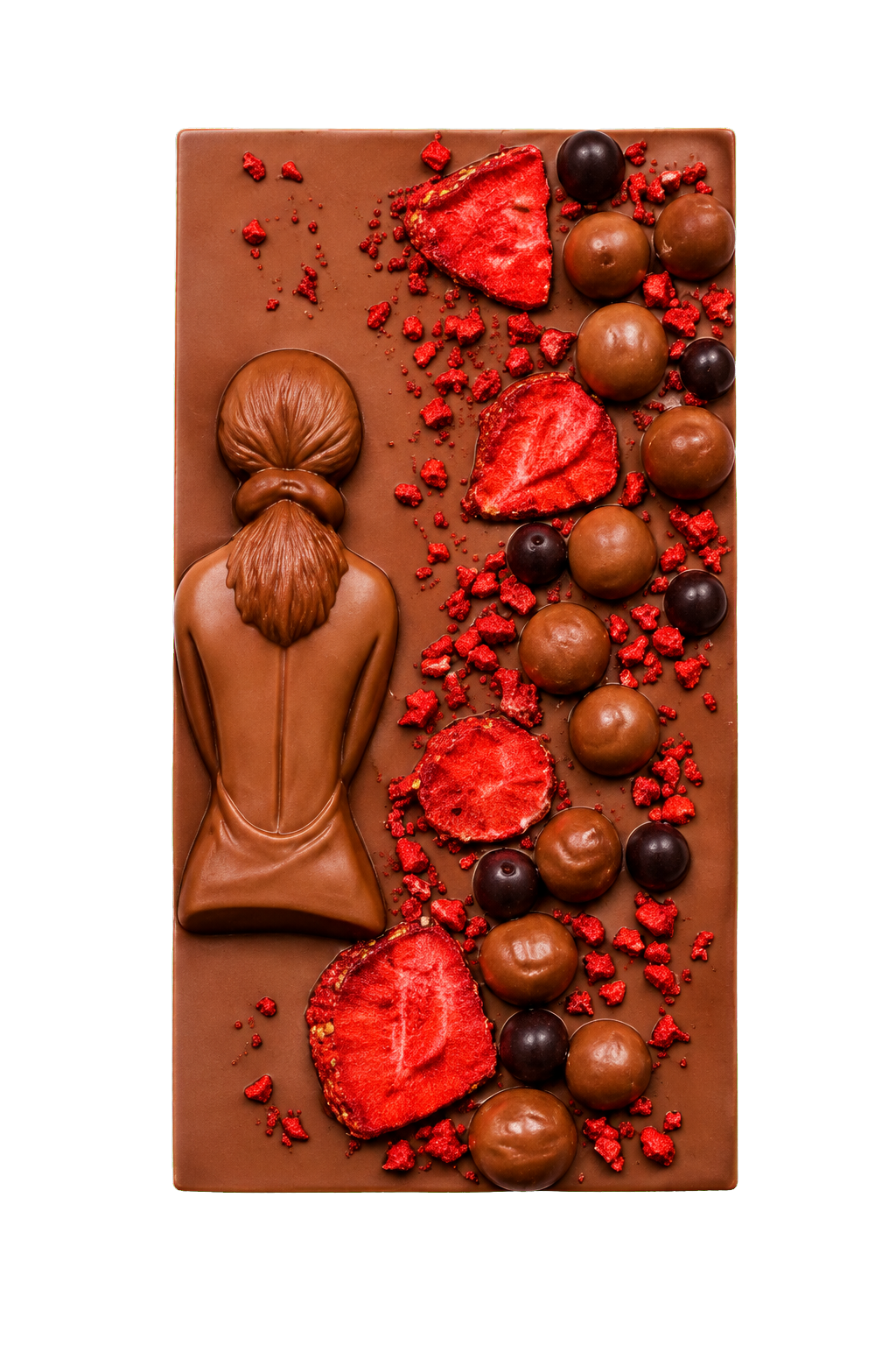 Strawberry custom chocolate