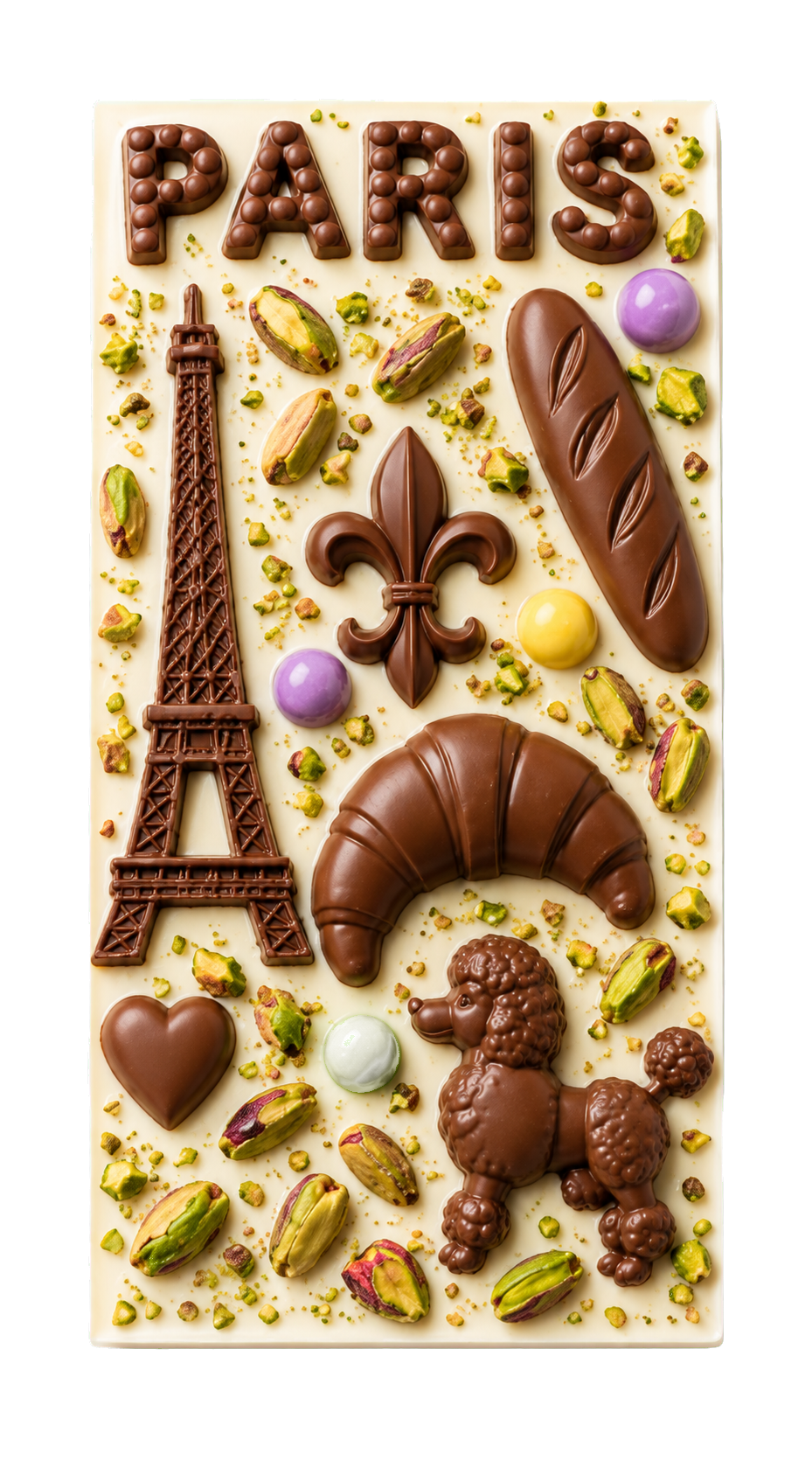 Paris custom chocolate