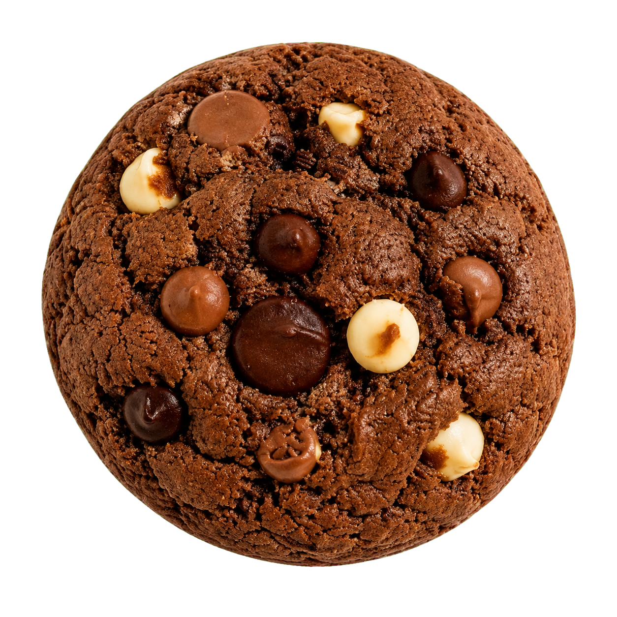 Triple chocolate cookie